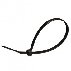 Δεματικά 150mm/2.5mm Μαύρο (Συσκ. 100τεμ.)